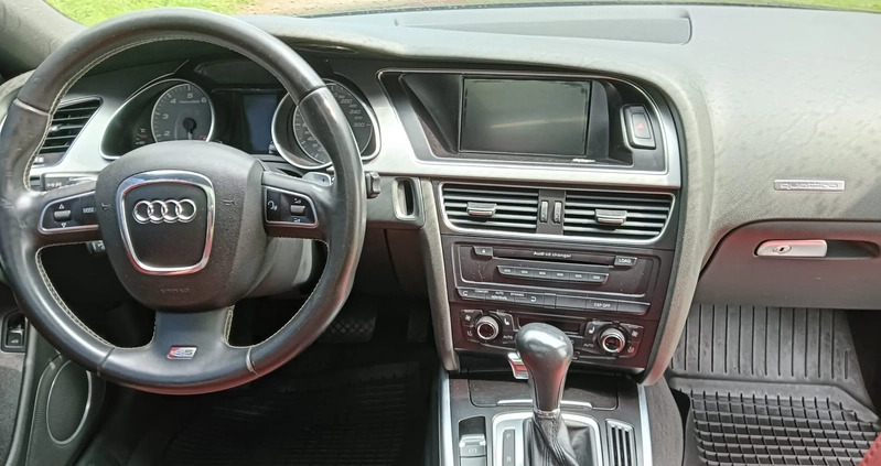 Audi S5 cena 56700 przebieg: 242602, rok produkcji 2009 z Susz małe 254